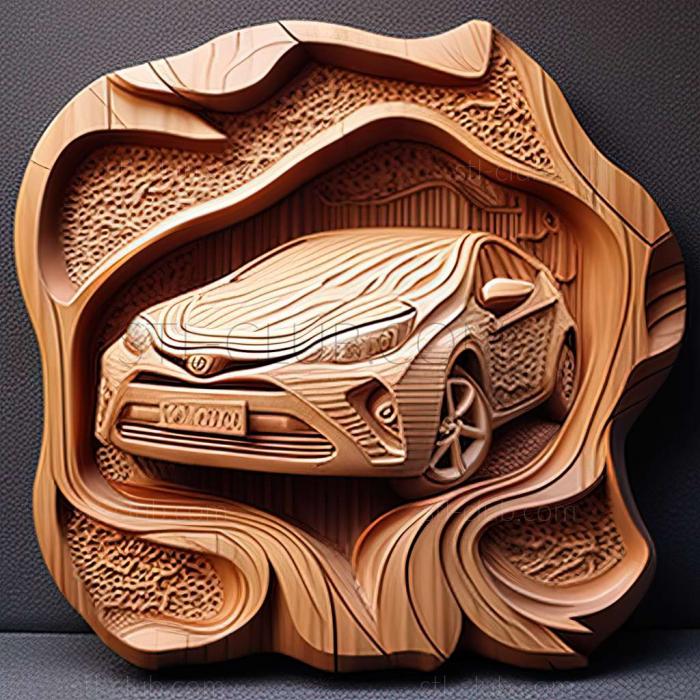 3D модель Toyota Prius (STL)